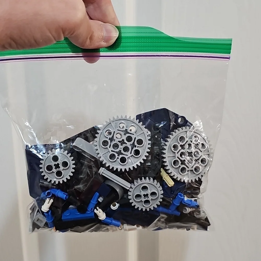 Robot Building Kit With Remote Control Blue EUC